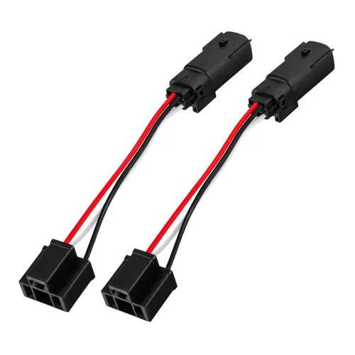 Oracle 2018-2025 Jeep Wrangler JL Plug & Play H4 Headlight Wiring Adapter (Pair) - 5844-504 Secure Checkout