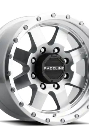 Markdown Raceline 935MC Defender 17x9in / 8x170 BP / -12mm Offset / 130.81mm Bore - Machined Wheel