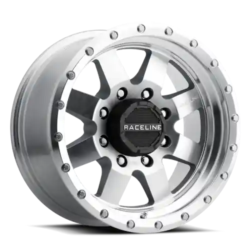 Markdown Raceline 935MC Defender 17x9in / 8x170 BP / -12mm Offset / 130.81mm Bore - Machined Wheel