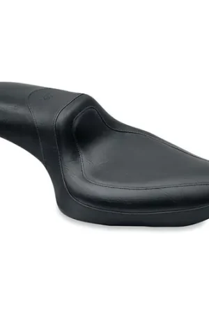 Luxury Mustang 04-21 Harley Sportster Fastback 1PC Seat - Black