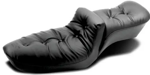 Modern Mustang 82-03 Harley Sportster Duke 1PC Seat Regal - Black