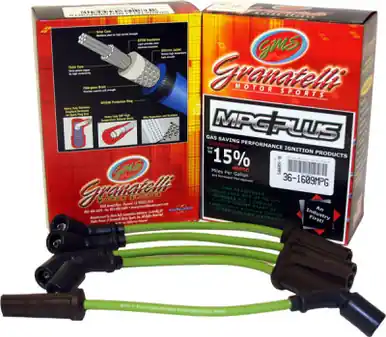 Buy Online Granatelli 90-93 Mazda MX-5 Miata 4Cyl 1.6L/1.8L MPG Plus Ignition Wires - 34-1036MPG