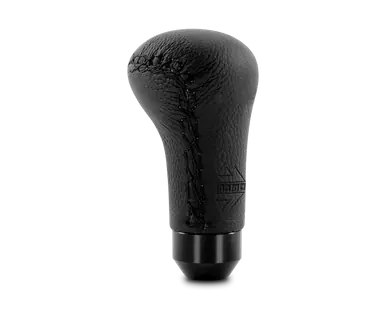 Top Rated Momo Anatomico Shift Knob - Black Leather, Black Stitching - ALBK1