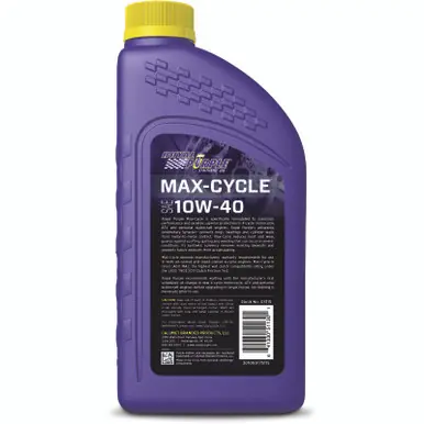 Royal Purple Max-Cycle Synthetic 10W-40 Motorcycle Oil - 1 Quart - 06315 Latest