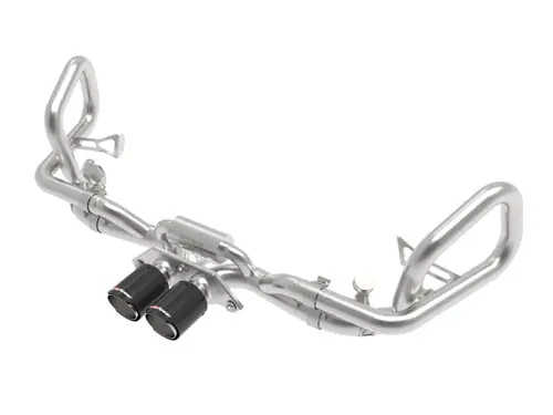 aFe 14-16 Porsche 911 GT3 991.1 H6 3.8L MACH Force-Xp 304 SS Cat-Back Exhaust System w/ Carbon Tips - 49-36450-C Weekend Sale