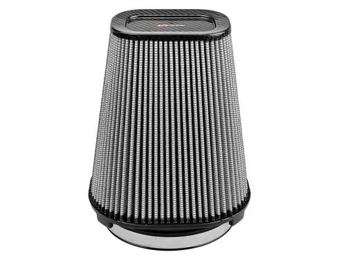 aFe MagnumFLOW Pro Dry S Air Filter (7.5x5.5in) F x (9x7in) B x (5.75x3.75in) T (Carbon) x 10in H - 21-90110-CF Don’t Miss Out