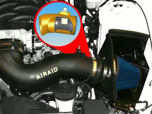 Latest Airaid 05-09 Mustang GT 4.6L MXP Intake System w/ Tube (Dry / Blue Media)