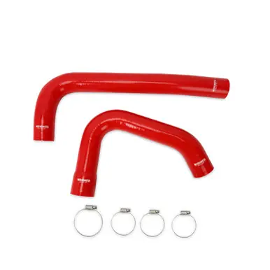 Mishimoto 2015+ Dodge Ram 6.7L Cummins Silicone Radiator Hose Kit Red - MMHOSE-RAM-15RD Limited Offer