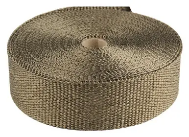 Torque Solution Exhaust Wrap Universal 2inx100ft - Volcanic Rock - TS-EW-2X100L Hassle-Free Returns