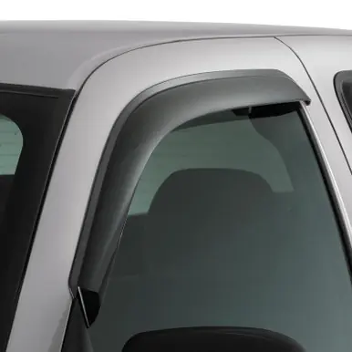 Final Sale AVS 75-91 Ford E-100 Econoline Ventvisor Outside Mount Window Deflectors 2pc - Smoke - 92062