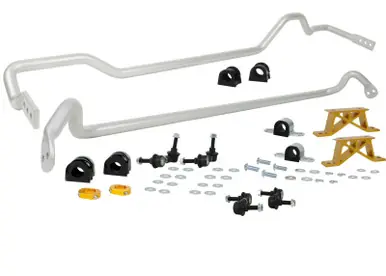 Crafted Whiteline 04-06 Subaru Impreza STI USDM Front & Rear Sway Bar Kit 24mm w/Mounts