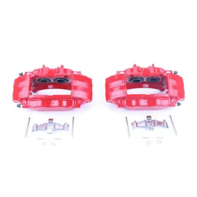 Power Stop 04-14 Subaru Impreza Front Red Calipers w/o Brackets - Pair Reduced Price