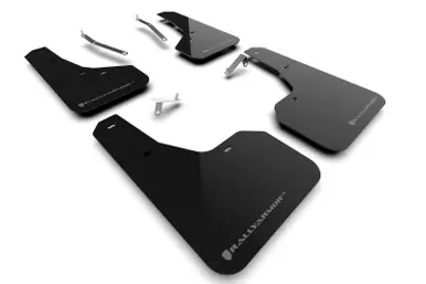 Limited Time Rally Armor 2022 Subaru Forester (Incl. Wilderness) Black UR Mud Flap w/ Grey Logo