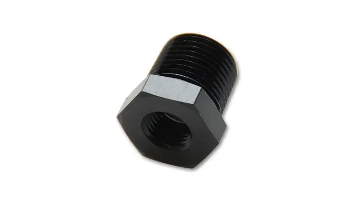 Hot Deal Vibrant Performance Pipe Reducer Adapter Fitting Size: 1/8" NPT Female to 1/4" NPT Male