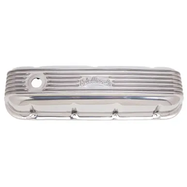 Edelbrock Valve Cover Classic Series Chevrolet 1965 and Later 396-502 V8 Polshed - 4185 Free Shipping