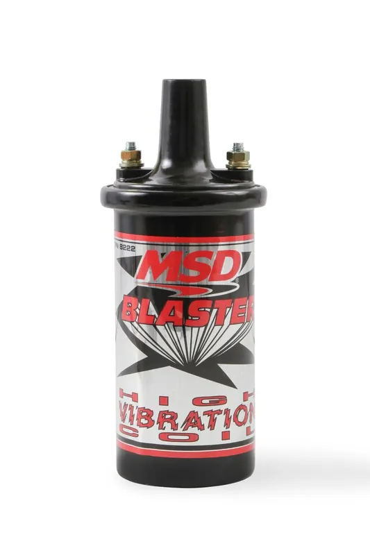 Express Delivery MSD Ignition Coil - Blaster Series - High Vibration - Black Universal - Add To Any 6-Series Ignition