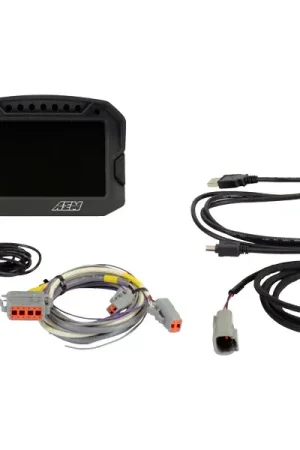 Deal AEM CD-5 Carbon Digital Display with Internal GPS, Non Logging