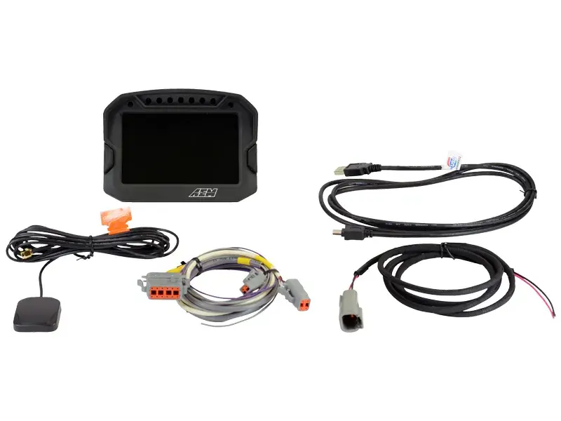 Deal AEM CD-5 Carbon Digital Display with Internal GPS, Non Logging