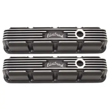 Edelbrock Valve Cover Classic Series Chrysler Magnum V8 Black - 41773 Time-Limited