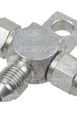 Bulk Order Raceworks An-3 2X Teflon Hose Ends With 1X Male An Tee With Bracket Stainless Steel