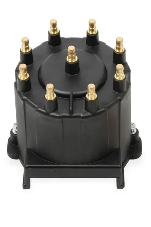 No Minimum Order MSD Black Distributor Cap, GM HEI, Late Model, Ext Coil Black Distributor Cap / Cap and Rotor Kit.