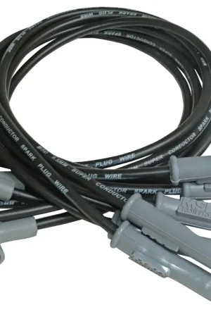 MSD Black Super Conductor Ford 302, 351W, HEI For use on Ford small-block engines with 302-351W, HEI boots, Black jacket. Genuine