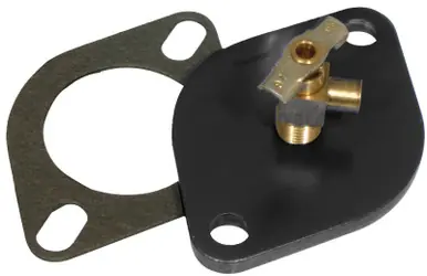 Moroso Chevrolet Waterneck Bleeder Plate - 63432 Hassle-Free Returns