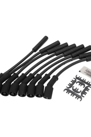 Proflow SuperMax Wire Ignition Lead Kit 8.5mm Spiral Core Black LS Chevrolet Holden Commodore Set Trusted Brand