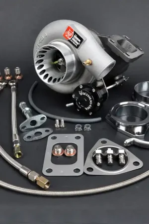 Kinugawa TD006SL2-18G-8cm Turbo w/3in Anti Surge Cover/V-Band Turbine Housing (Patrol Y60, Y61 4.2L TD42) One Day Deal