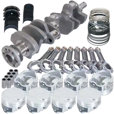 Flash Sale Eagle Chevy 454 4.000in Crank 6.135in I-Beam Rods 18cc Dome 4.320in Pistons Rotating Assembly - 61322070