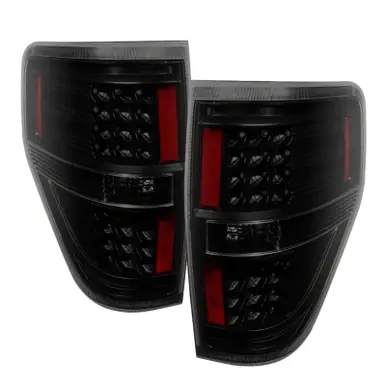 Xtune Ford F150 09-14 LED Tail Lights Black Smoke ALT-JH-FF15009-LED-BSM - 9025655 Exclusive Offer