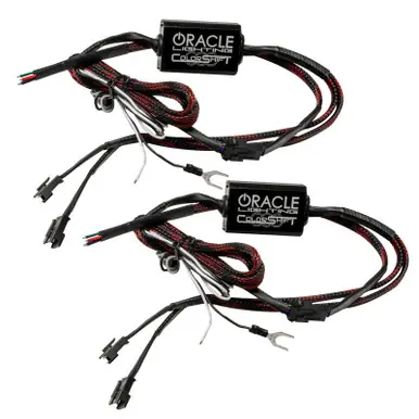 Oracle Chevrolet Silverado 03-06 Square Halo Kit - ColorSHIFT w/ 2.0 Controller - 3959-333 Last Chance