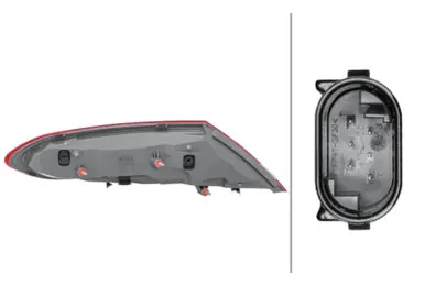 Hella 2017-2018 Mercedes-Benz C300 Right Outer Tail Light - 011786241 Affordable