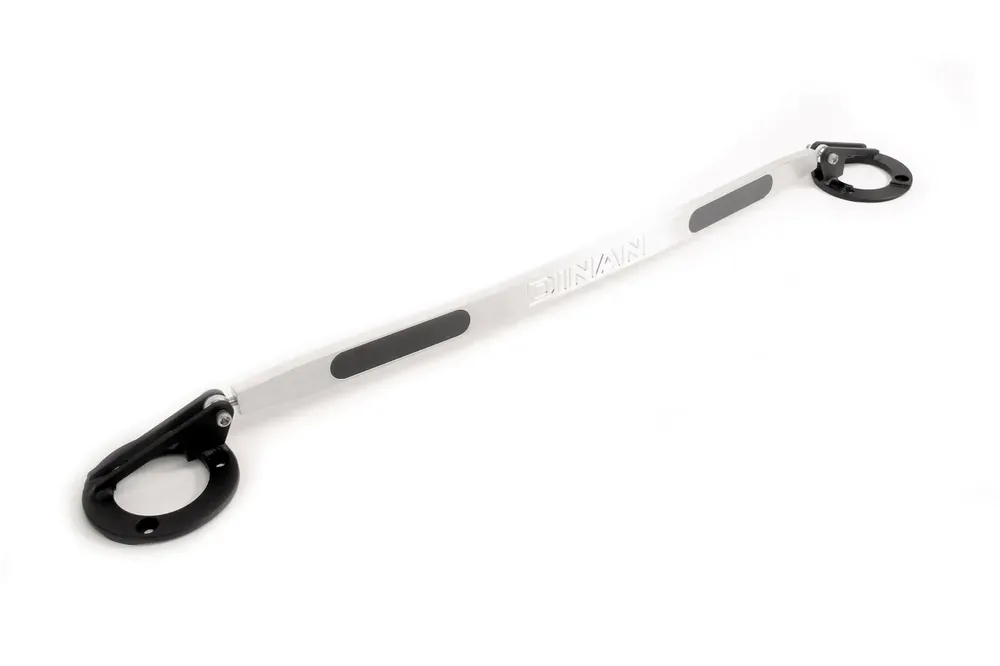Warranty Included Dinan Strut Tower Brace - 1992-2000 BMW 323i/325i/328i/M3/Z3 Front - Brushed Aluminum - E36/E37