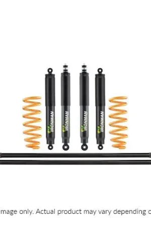 Ironman 4x4 Suspension Kit - Performance w/Foam Cell Pro Shocks (Landcruiser 60 Series Diesel pre-86) Hassle-Free Returns