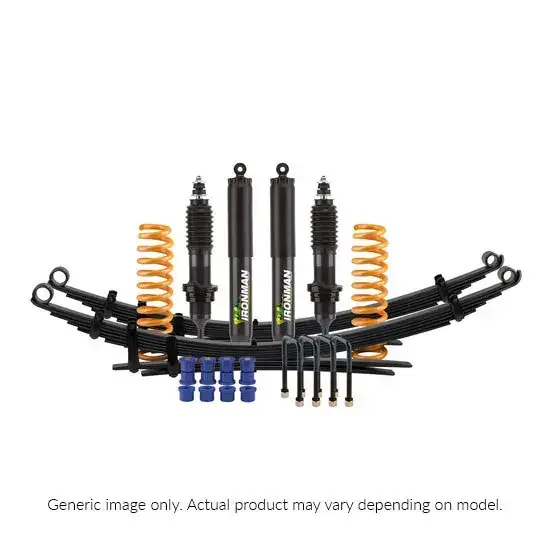 Ironman 4x4 Suspension Kit - Performance w/Foam Cell Pro Shocks RHD suit 4in Lift (Landcruiser 80, 105 Series) Today Only