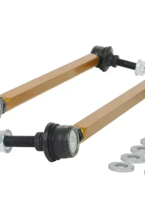 Hot Deal Whiteline Sway Bar - Link Assembly Heavy Duty Adj Steel Ball - 10mm ball stud - 315-340mm