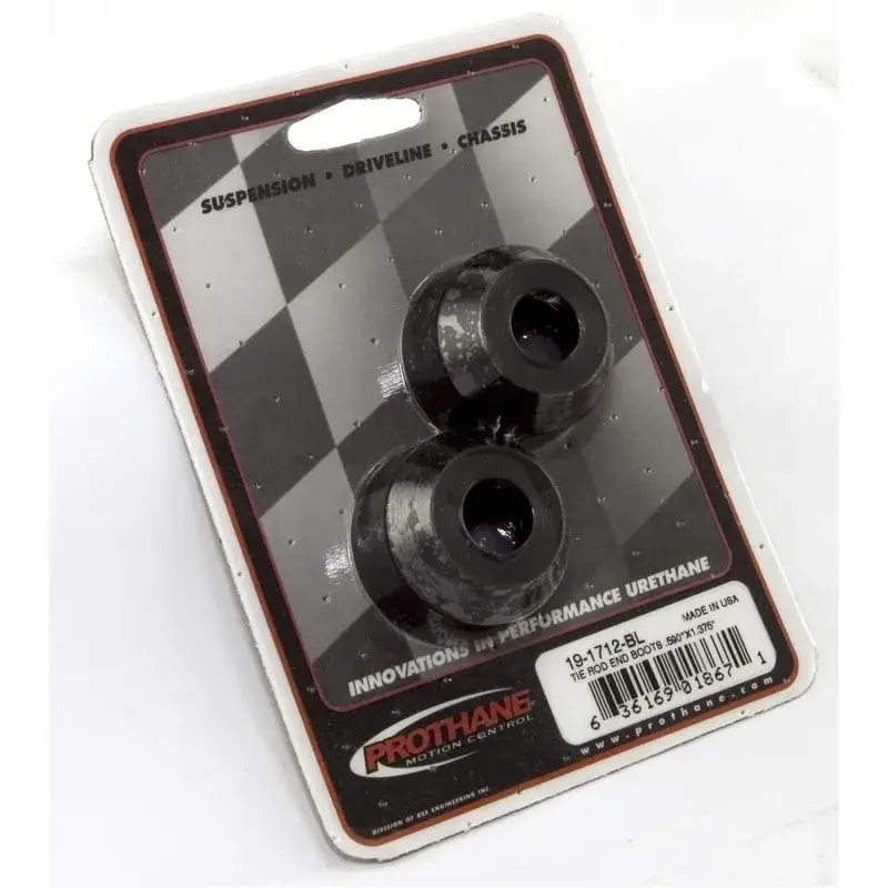 Premium Rugged Ridge Tie Rod End Dust Boots Black 46-06 Willys and Models