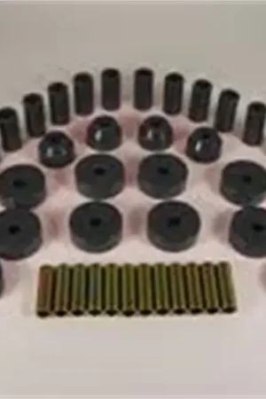 Flash Sale Rugged Ridge Total Bushing Kit Black 55-75 Jeep CJ5 and CJ7