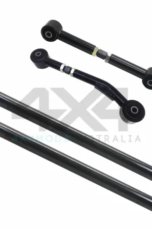 Don’t Miss Out Performance Suspension Racing Trailing Arm Kit - 678mm - Adjustable Upper, Bent for long range tank + Fixed Standard Length Lower (Patrol GQ-GU)