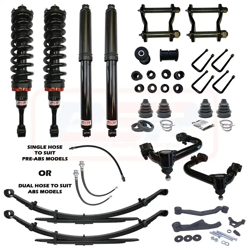 Performance Suspension Racing TTG 3" Lift Kit Long Travel Heavy Duty Front and Rear 300KG (Hilux N70 PRE-ABS) Bulk Order