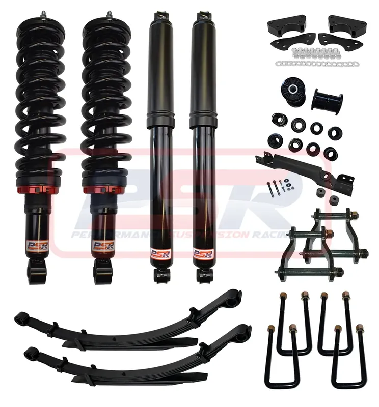 Shop Now Performance Suspension Racing TTG 4" Lift Kit Heavy Duty Front and Extra Heavy Duty Rear (Colorado RG/D-Max 1 & 2)