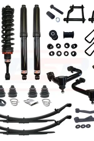 Budget Performance Suspension Racing TTG 4" Lift Kit Heavy Duty Front and Extra Heavy Duty Rear (Hilux N80)