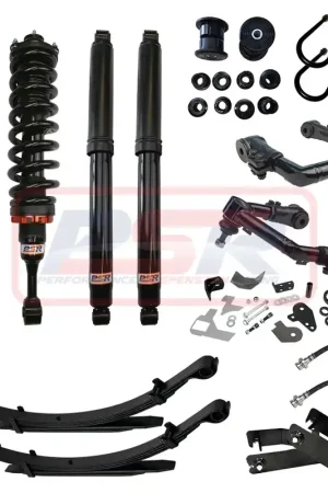Performance Suspension Racing TTG 5" Lift Kit Heavy Duty Front/Extra Heavy Duty Rear (BT-50/PX Ranger) Must Have