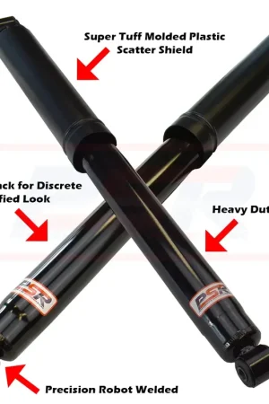 Performance Suspension Racing TTG Rear 2" Shock Absorber - PAIR (BT-50/Ranger PX/PJ-PK) Special Offer