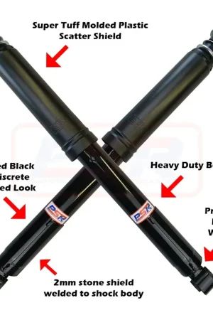 Performance Suspension Racing TTG Rear 2-3" Shock Absorber - PAIR (Landcruiser 200 Series) Fresh Stock