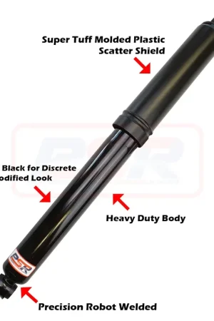 Performance Suspension Racing TTG Rear Shock Absorber 720mm Open Large Eye 19mm Bush Ends Exclusive