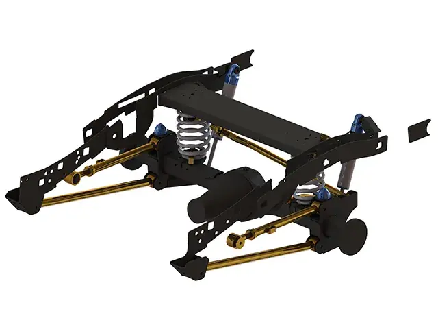 Superior Engineering Weld In Coil Conversion VSB14 Approved (Hi-Lux Vigo 05-15) No Brake Proportioning Valve - After Aug 2012 Low Price