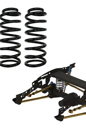 Superior Engineering Weld In Coil Conversion VSB14 Approved w/Nitro Gas Twin Tube Shocks Rear Only (Hi-Lux Vigo 05-15) No Brake Proportioning Valve - After Aug 2012 Express Delivery