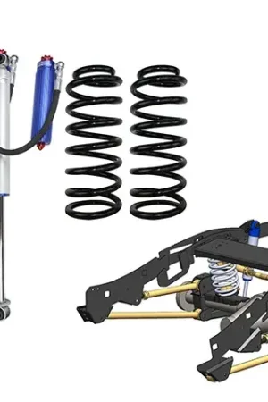 Crafted Superior Engineering Weld In Coil Conversion VSB14 Approved w/Remote Reservoir Shocks Rear Only (Hi-Lux Revo 15+)